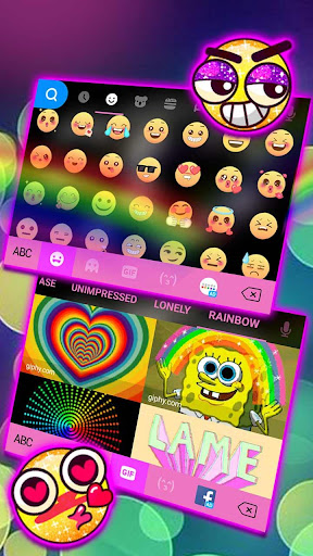 Rainbow Love Fonts Keyboard Screen 3