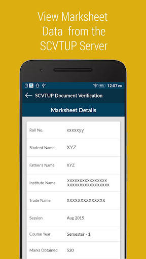 SCVTUP Doc Verify Screen 3