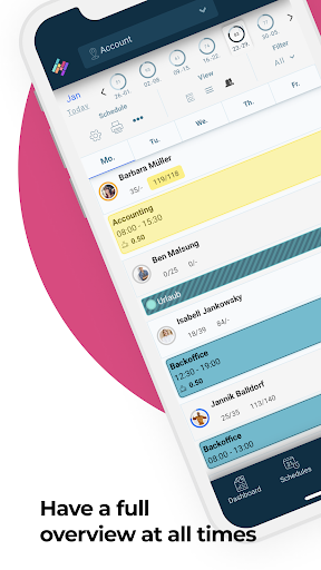 Android application Staffomatic - App for users screenshort
