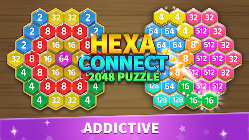 Hexa Connect: 2048 Puzzle 7