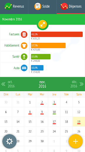 Aperçu de l'application