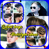 Latest boys hairstyle ideas icon