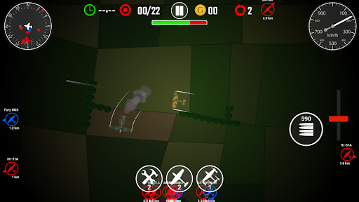 Vertical Ace: Dogfight Screen 3