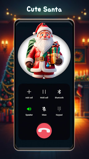Santa Call: Fake Video Chat Screen 3