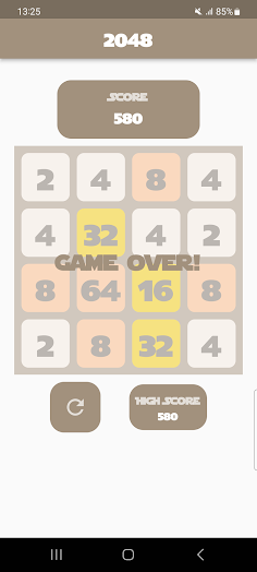 Famous 2048 Math Puzzle Game - Screenshot 4