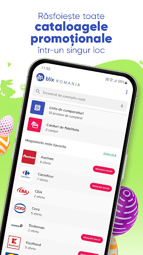 Android application Blix — cataloage și oferte screenshort