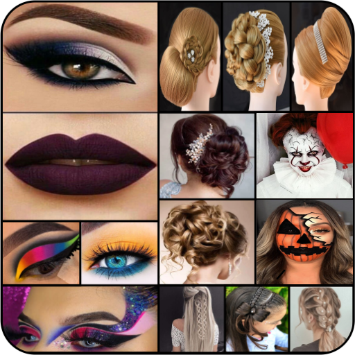 makeup and hairstyles logo