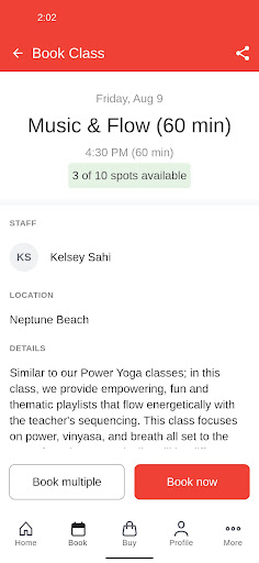Hot Spot Power Yoga Screen 3
