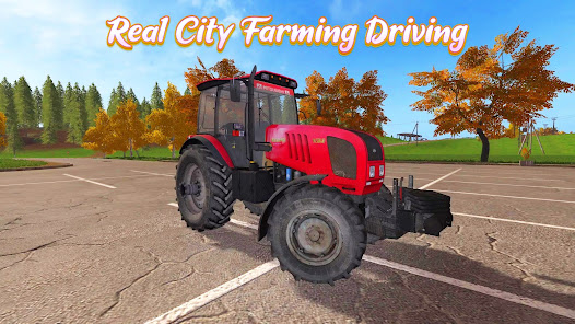 Real City Farming Driving Sim 0.1.0 APK + Мод (Unlimited money) за Android