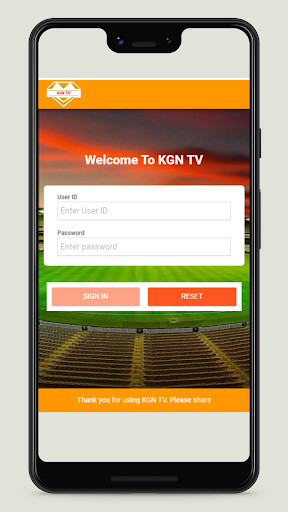 Android application KGN-TV screenshort