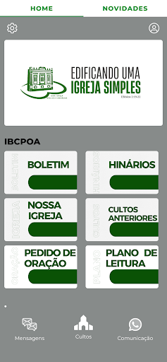 Android application IBC Porto Alegre screenshort