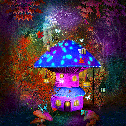 Fantasy Mushroom - Wallpaper logo
