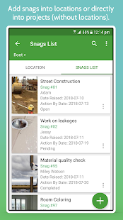SnagID - Site Snagging, Auditing & Inspection Tool Screenshot