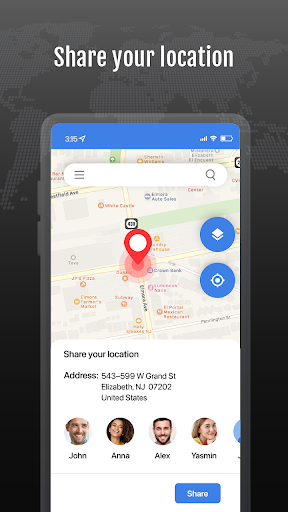 GPS Maps & Location Tracker Screenshot 2 - AppWisp.com