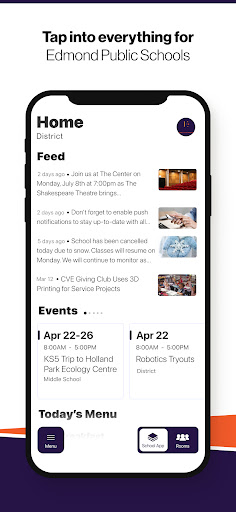Android application Edmond Public Schools, OK screenshort