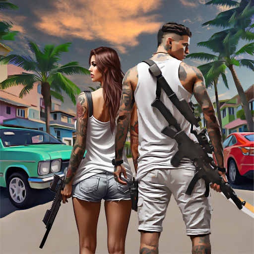 Grand Gangster Vegas City Sim logo