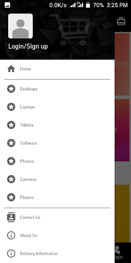 Demo Store Screen 2