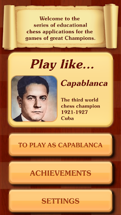Chess legacy: Play like Capabl - Screenshot 2