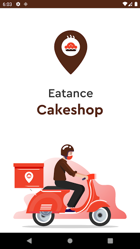 Android application Eatance Cakeshop Driver screenshort