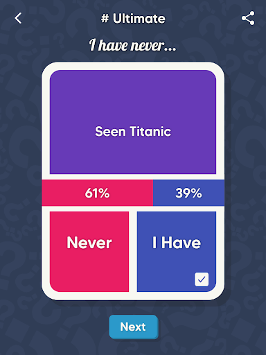 Never Ever - Party Game screenshot 9