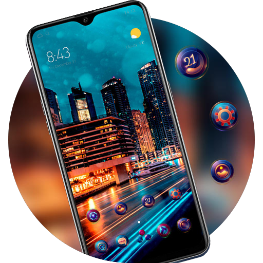 Landscape Theme Night Light Road Bright Launcher Google Play のアプリ