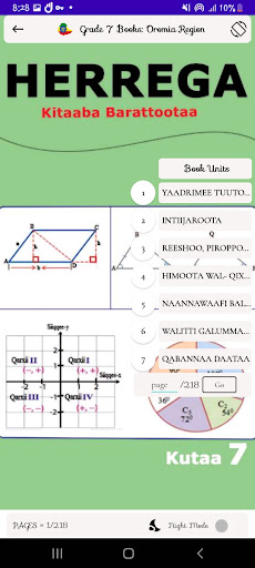 Grade 7 Oromia: New Curriculum Screen 3