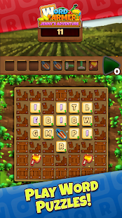 Word Farmer: Jenny's Adventure MOD APK (Premium/Unlocked) screenshots 1