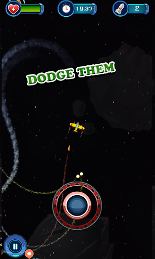 Missiles Escape Game Screen 2