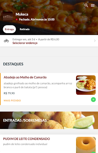 Android application Mukeca Delivery screenshort