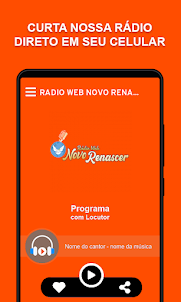 Rádio Web Novo Renascer