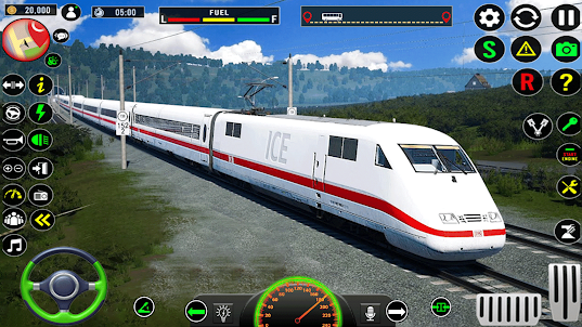 Train Driving Euro Train Games