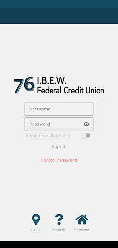 Android application IBE 76 FCU screenshort