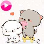 Cover Image of 下载 Animated Peach Goma stickers WAStickerApps 1.0 APK