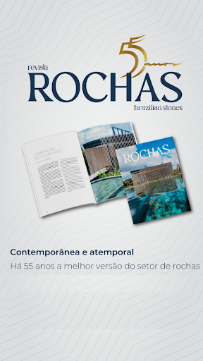 Android application Revista Rochas de Qualidade screenshort