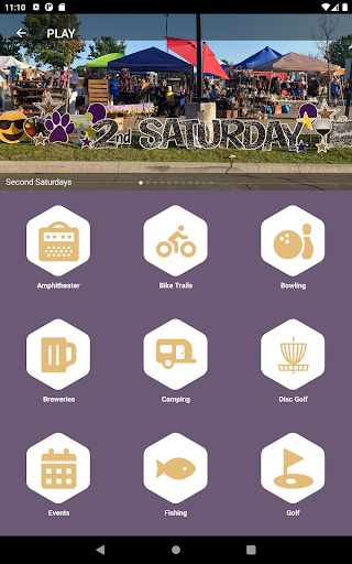 Screenshot of Visit Kearney MO