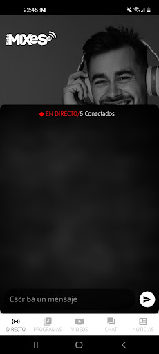 Android application Radio Mixes.cl screenshort