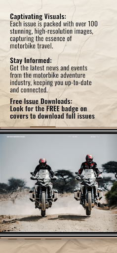 Bike Travel Adventures Mag Screen 3