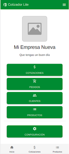 Android application Quote Lite Budgets screenshort