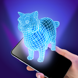 Icon image 3D Cat and Kitty Hologram Joke