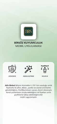 Android application Birsöz Kuyumculuk A.Ş. screenshort
