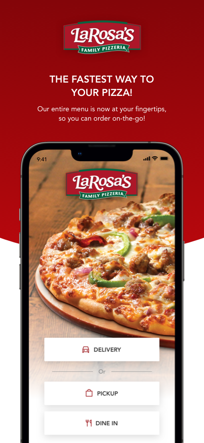 LaRosa’s Pizzeria Ordering App Codes