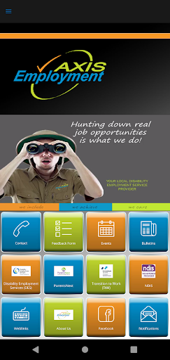 Android application AXIS Employment screenshort