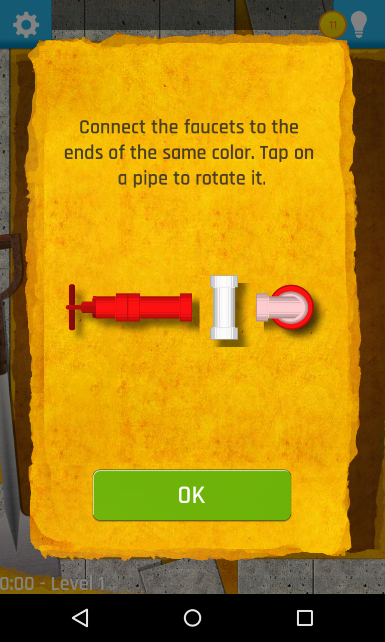 Android application Pipe Twister: Pipe Game screenshort