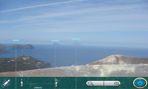 Android application Island Finder AR screenshort