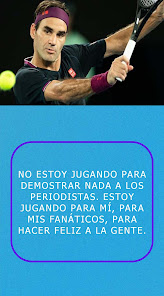 Captura de Pantalla 3 Roger Federer frases android
