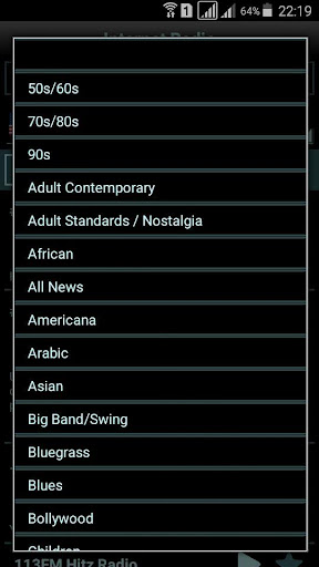 Screenshot of Radio Online ManyFM