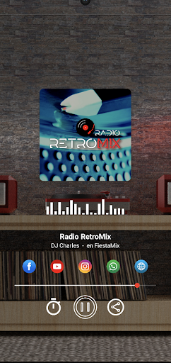 Radio RetroMix App Screen 2