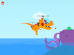 screenshot of Dinosaur Helicopter Kids Games