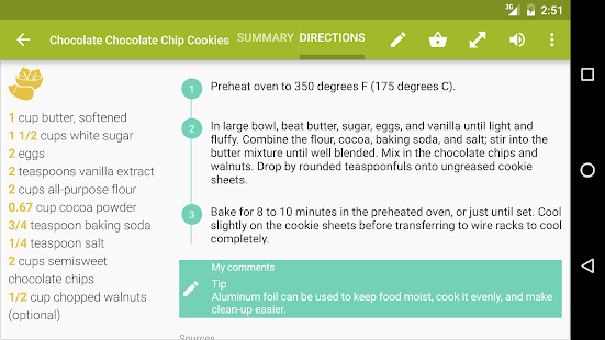 Cookmate - My recipe organizer Screenshot