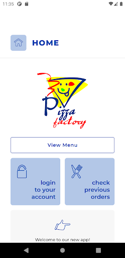 Android application Pizza Factory SA13 screenshort